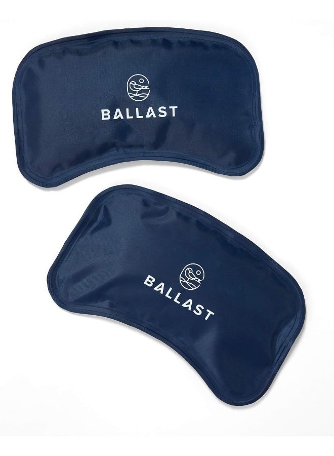 Ballast Cooling Gel Pack (2-Pack) - Cooling Pack Accessory, Beach Pillow Accessory - Cool Down On A Hot Day - Image 1
